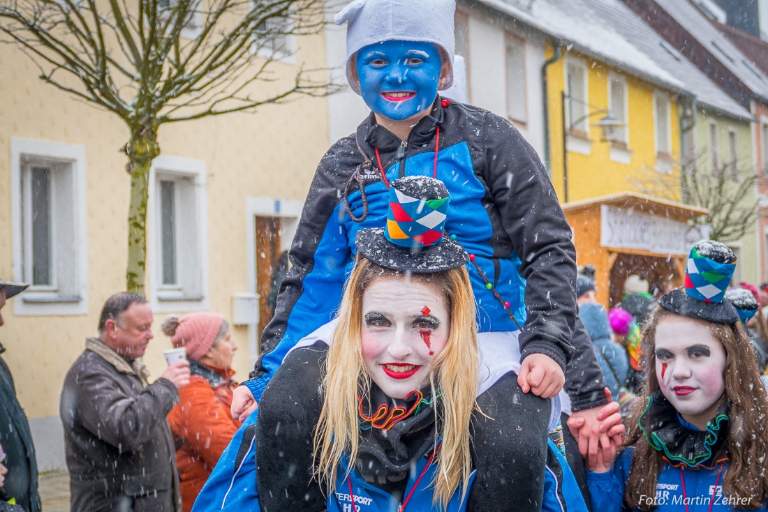 Foto: Martin Zehrer - Gaudi, Gaudi, Gaudi!!! Faschingszug des WCV durch Waldeck am 11. Februar 2018!  