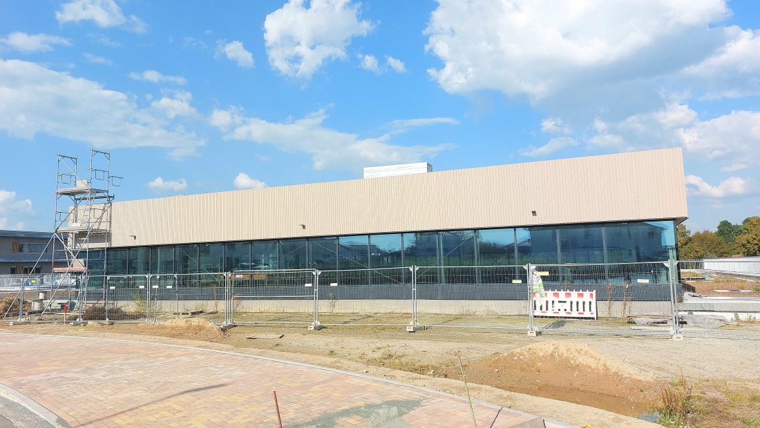 Foto: Martin Zehrer - Realschul-Baustelle in Kemnath... 